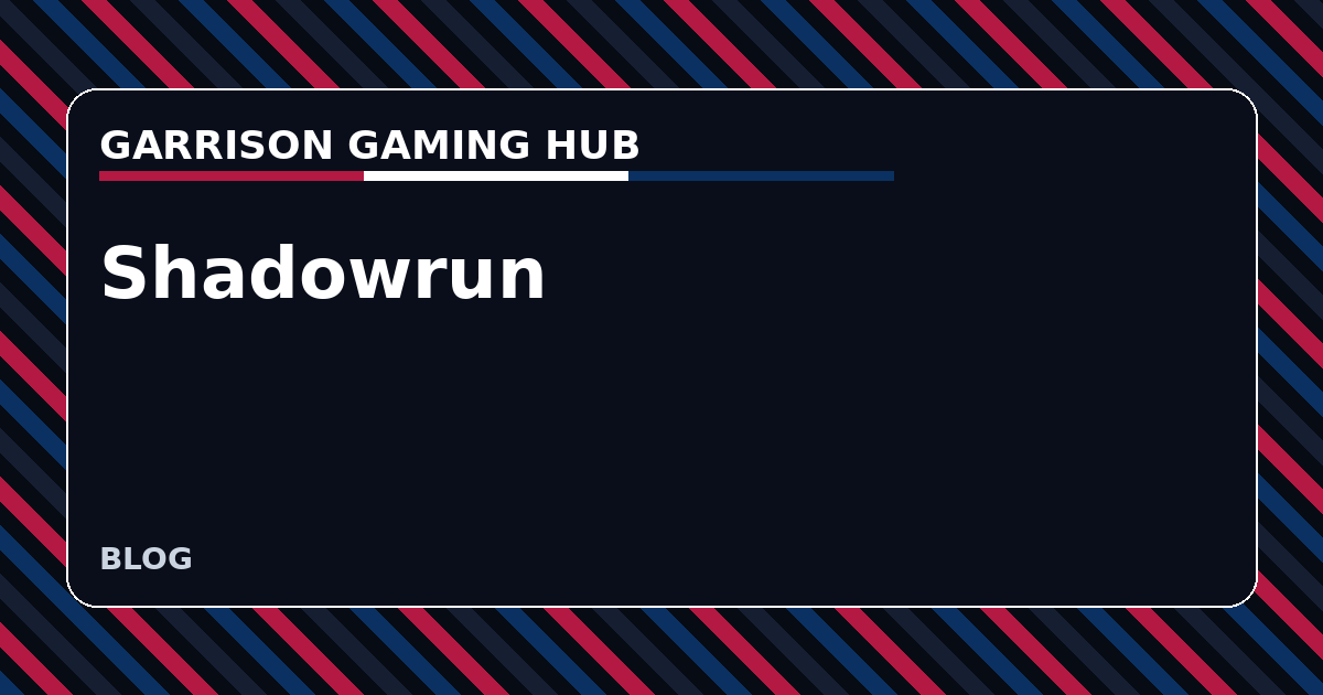 Shadowrun